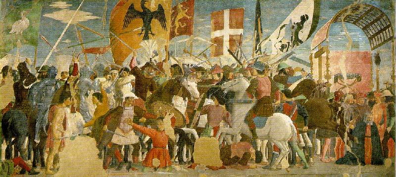 Piero della Francesca Battle between Heraclius and Chosroes